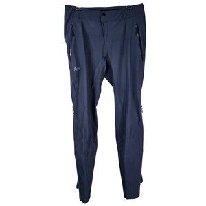 Mens Arc’teryx Navy Cassiar Recco Goretex Waterproof Ski Snowboarding Pants 34
